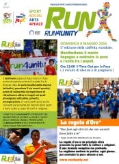 Run4Unity: staffetta mondiale per la pace