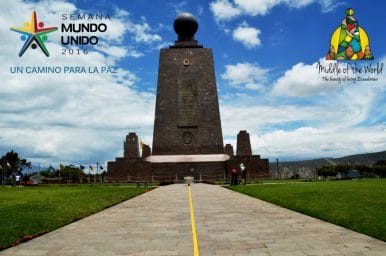 Ecuador: festival  per la pace alla “Metà del Mondo”