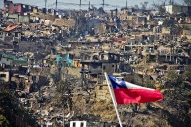 The wildfires have not devoured the solidarity in Chile.