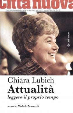 Chiara Lubich: “Torni la pace”