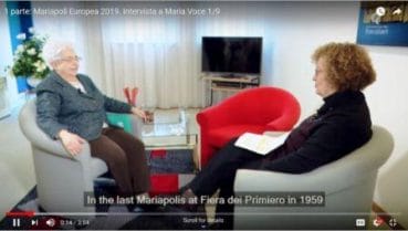 L’Europa e la sua vocazione: intervista a Maria Voce