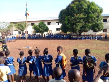 Bangui, África Central: uma escola para mudar o futuro