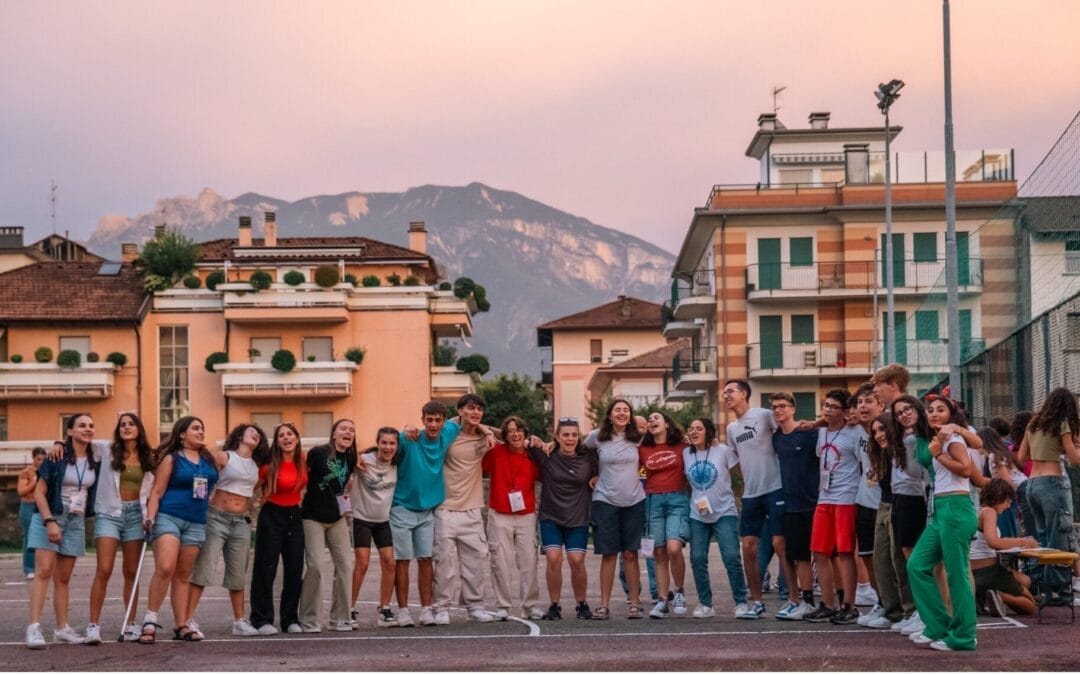 I ragazzi alla Scuola Foco